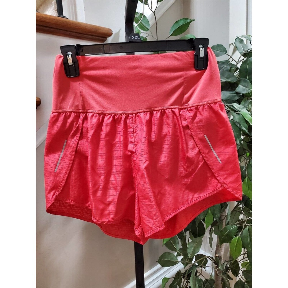 All in Motion Women's Red Polyester Casual Comfort Waist Active Wear Shorts S